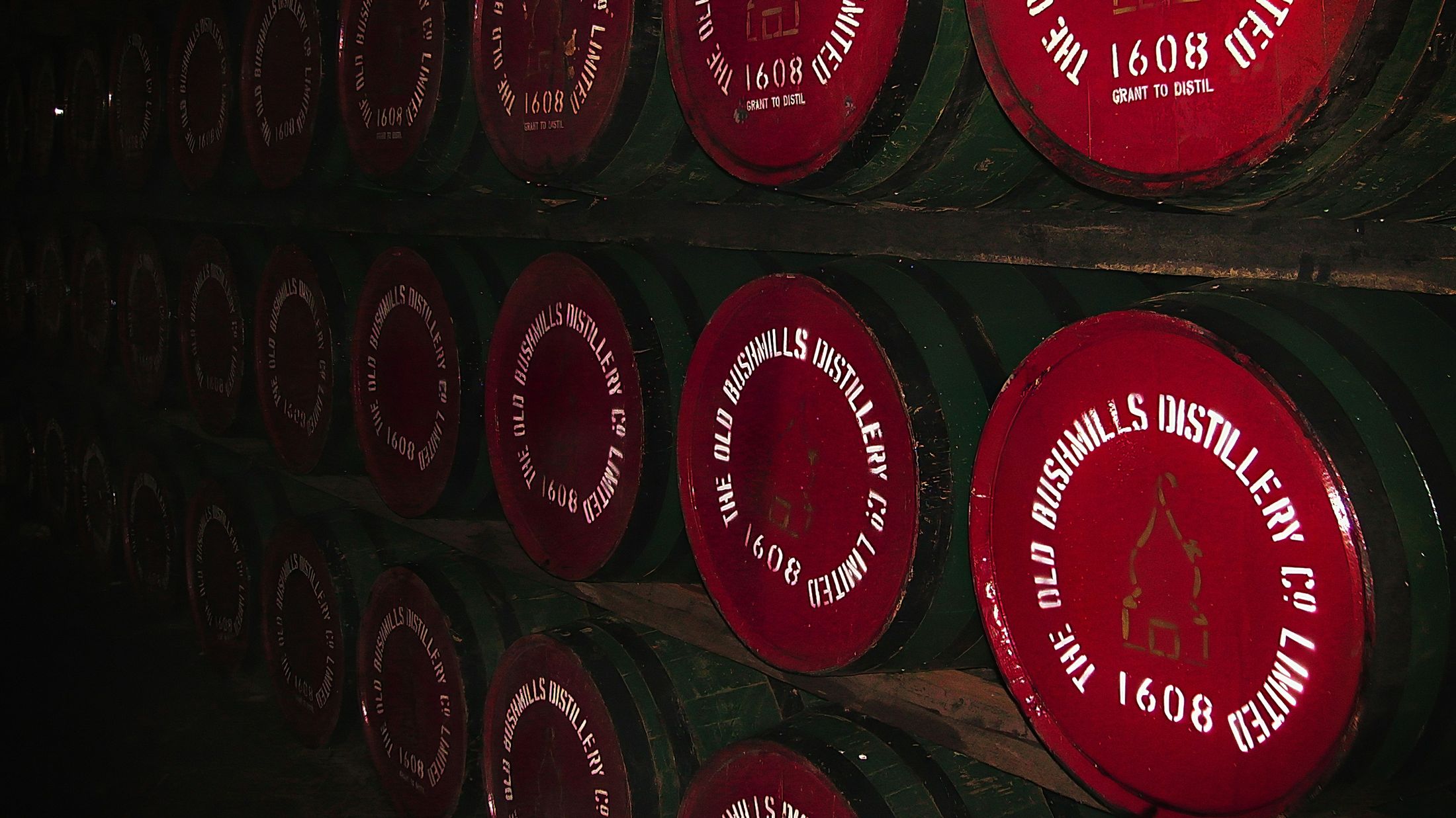 Luxury Irish Tours | The Old Bushmills Distillery Barrels | Desktop