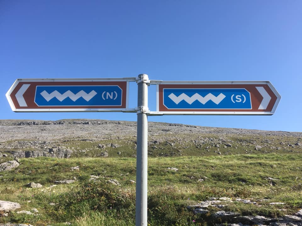Luxury Irish Tours | Wild Altantic Way Road Signage | Desktop
