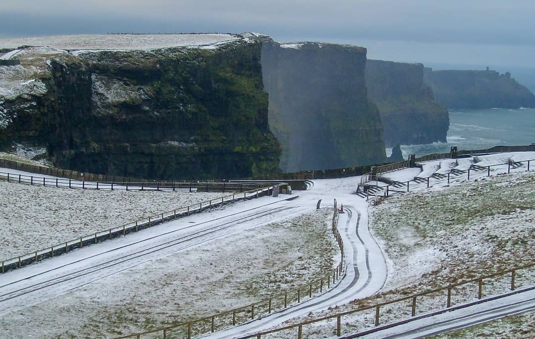 Luxury Irish Tours | Cliffs Of Moher Winter | Desktop