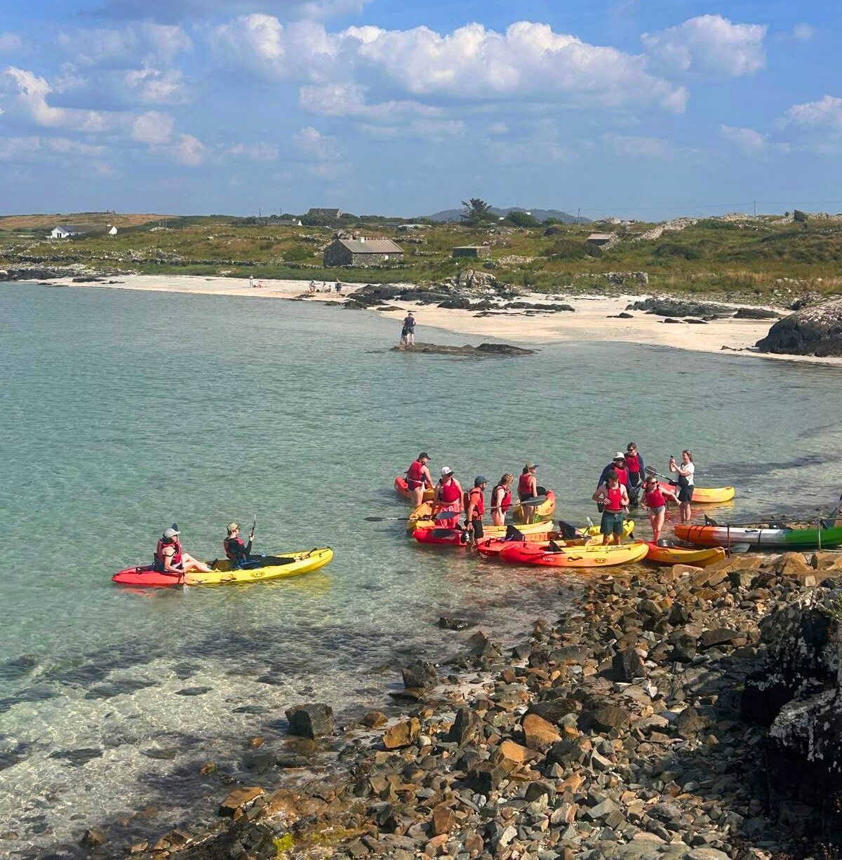 Family trip in Ireland - Kayaking Near Clifden