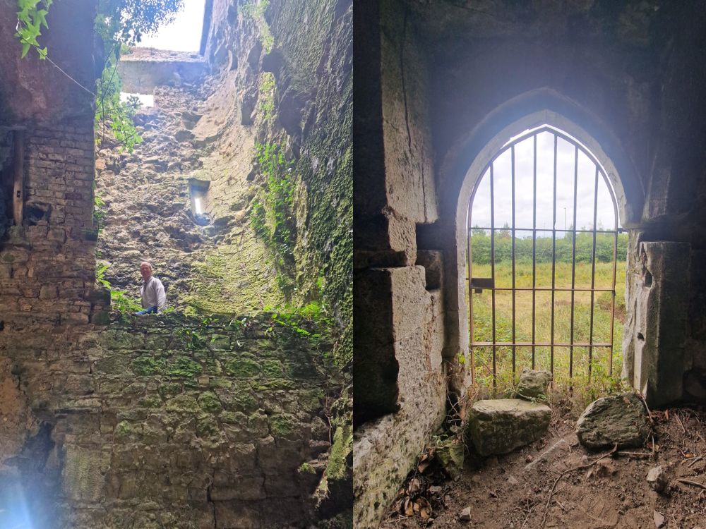 Inside Cratloe Moyle Castle