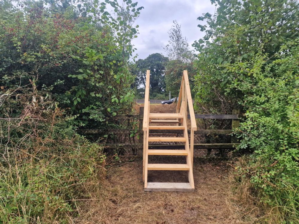 Wooden Bridge at Cratloe Moyle Castle